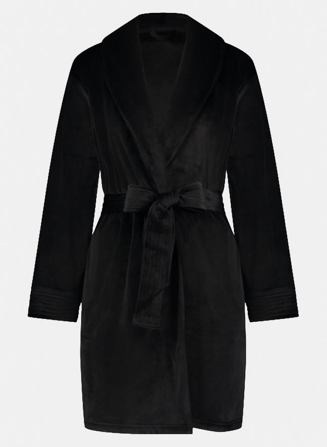 hunkemoller Velours short bathrobe - Image 4