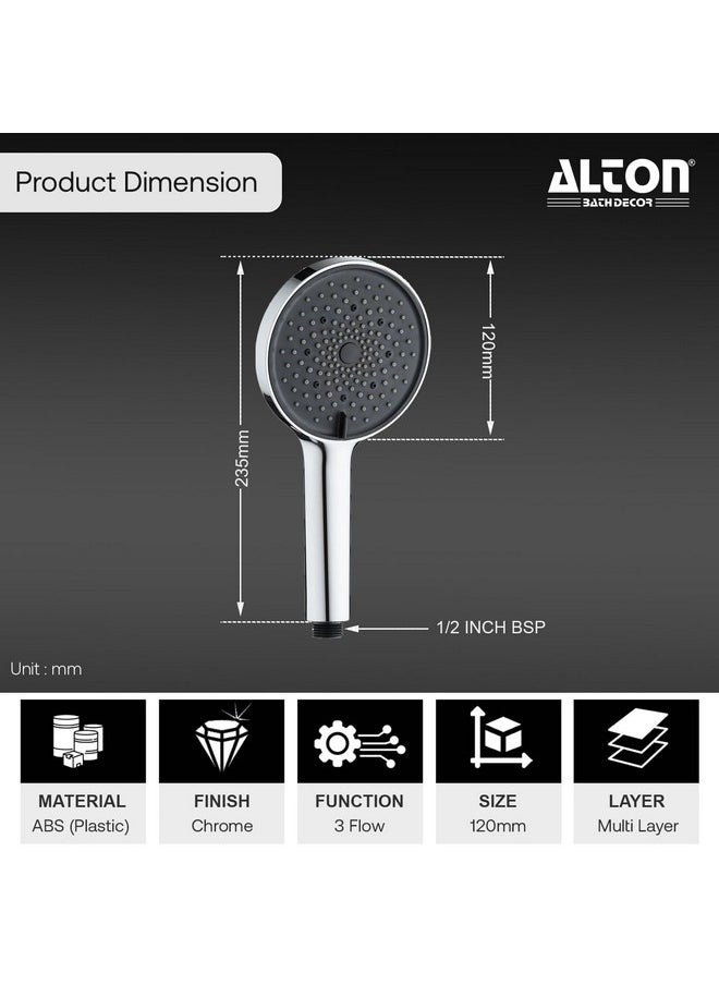 ALTON SHR22360, ABS, 5-INCH 3-Function Hand Shower Only (Silver) - pzsku/Z00C44318BB9A0C9AC784Z/45/_/1740982766/8ccec8c6-ed63-42bd-a2e3-62dd5e5ef1d6