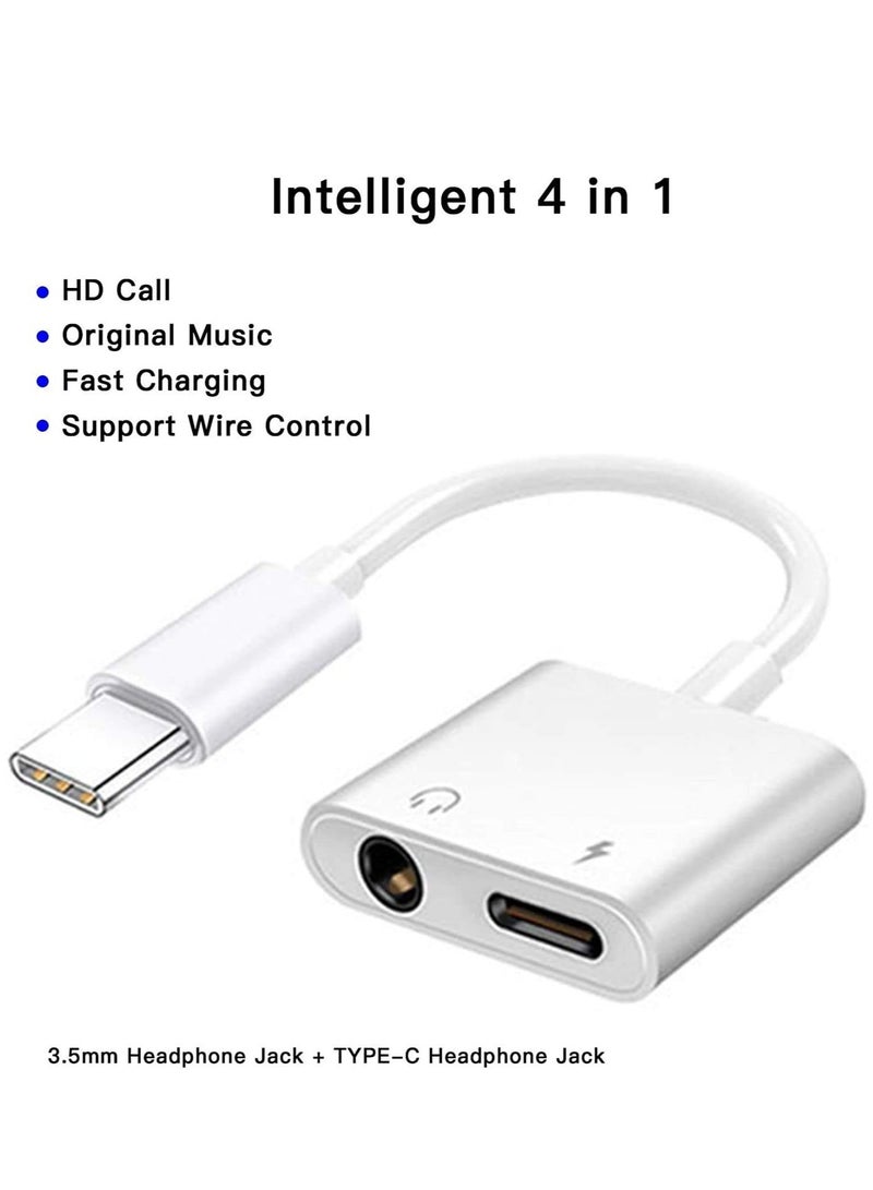 USB C to 3.5mm Jack Headphone Aux Audio Adapter Type C Fast Charging Dongle Converter USBC Earphone Adapter for Google Pixel 4 4XL 3 3XL 2 2XL, iPad Pro 2020 2019 2018, Samsung Note 10/S20 and More  - Image 2