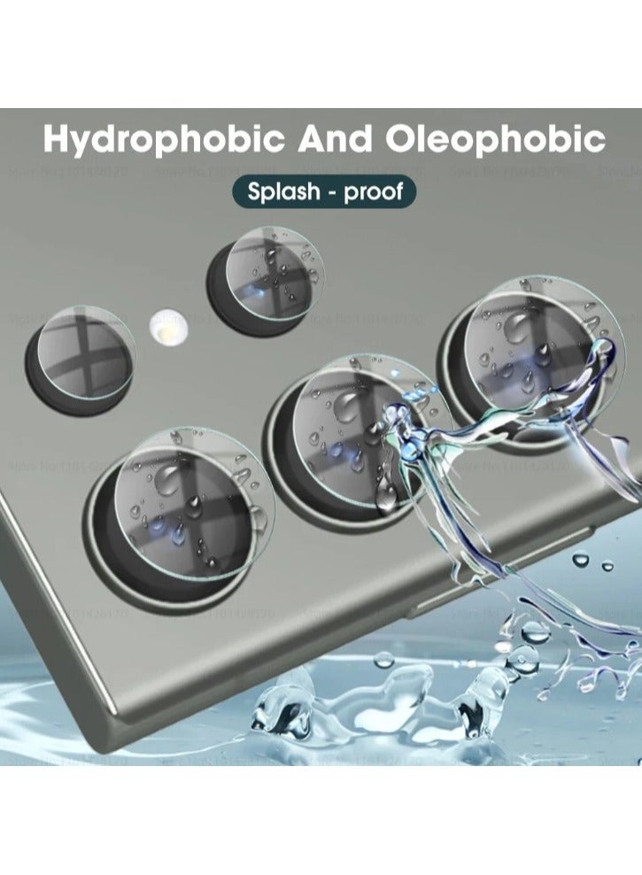 حماية الشاشة والكاميرا 2 في 1 لهاتف ريدمي نوت 14 - واقي أمان شفاف عالي الشفافية مع تغطية كاملة - Image 3