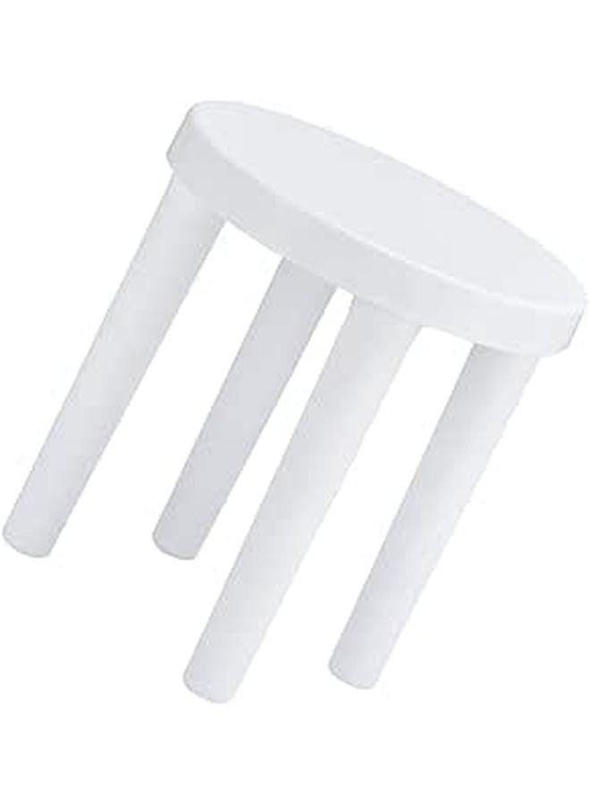 Thickened Plastic Anti Skid Small Low Stool 25x27cm Bathroom Footstool For Seating And Potty Training - Image 1
