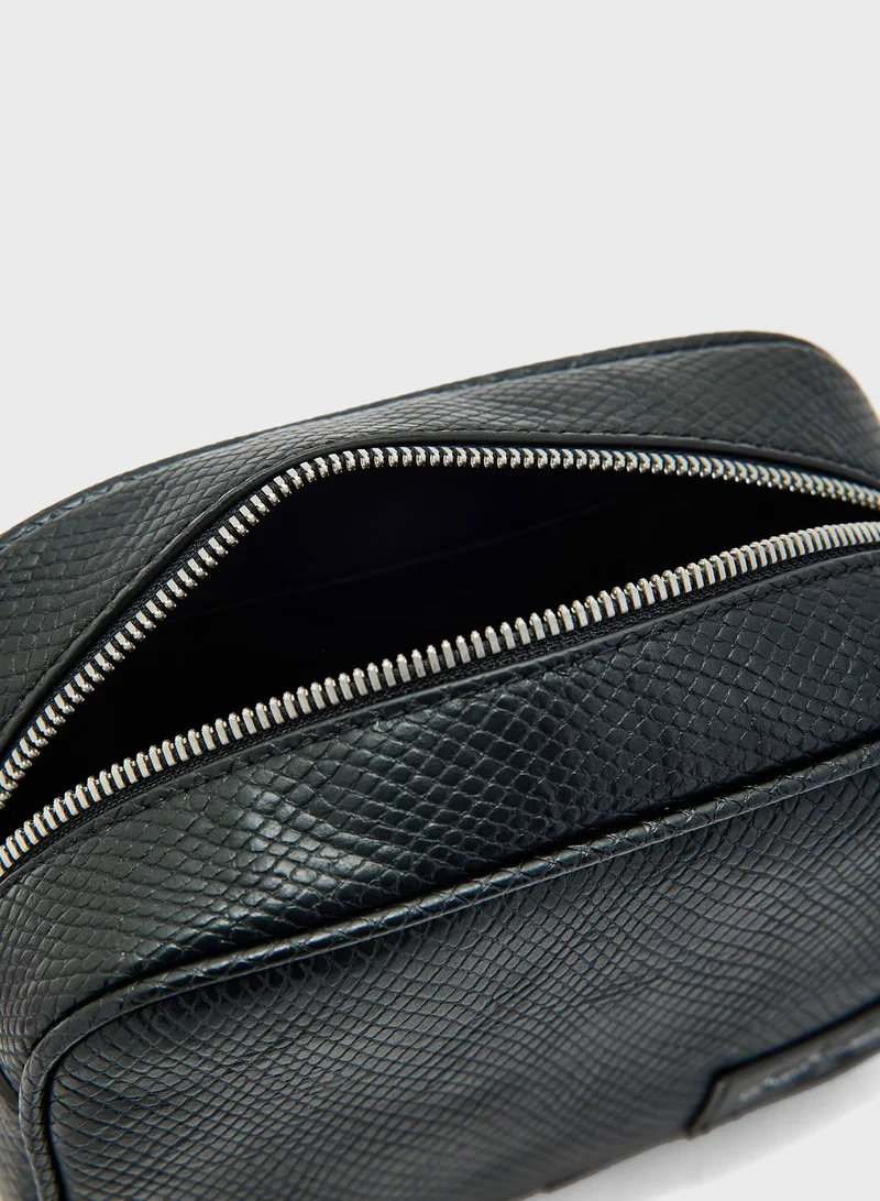 Calvin Klein Jeans Sculpted Zip Over Crossbody