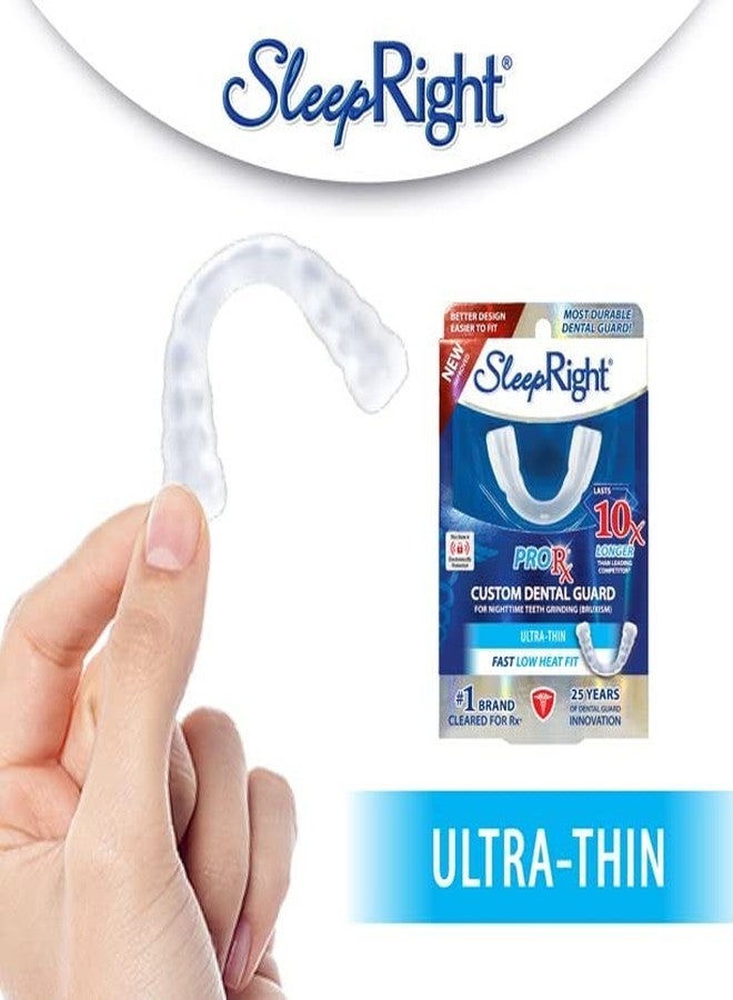 SleepRight ProRX Dental Guard, Ultra-Thin, Custom-Fit, Durable for Teeth Grinding, Comfortable for Sleeping (New Version) - Image 2