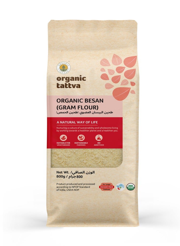 Organic Tattva Organic Besan 800g