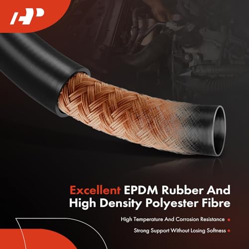 A-Premium Upper Radiator Coolant Water Hose Pipe Compatible with BMW E82, E88, E89, E90, E91, E92, E93, 323i, 325i, 325xi, 328i, 328i xDrive, 328xi, 330i, 330xi, 128i, Z4, Replace# 17127531579 - Image 3