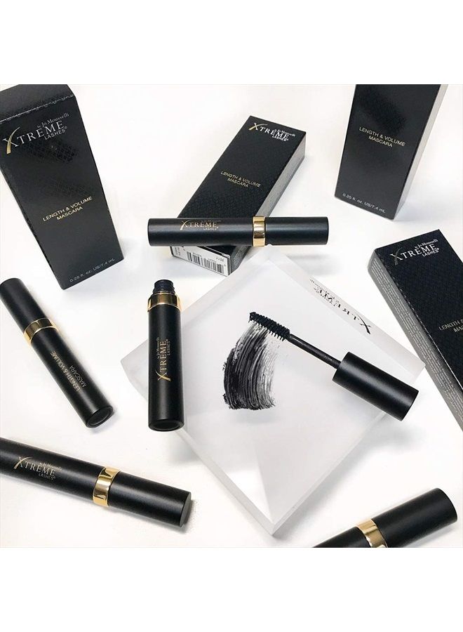 Xtreme Lashes Length & Volume Mascara | Lash Extension Compatible, Black - Image 3