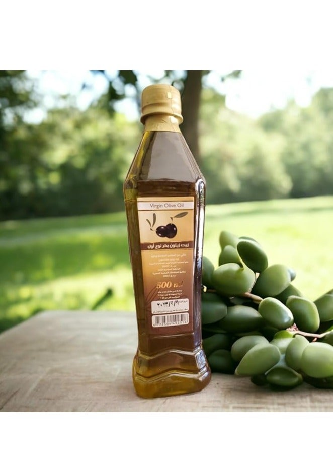 Al-Areeq Olive Oil, Virgin 1st Type - 500 ml - Image 2