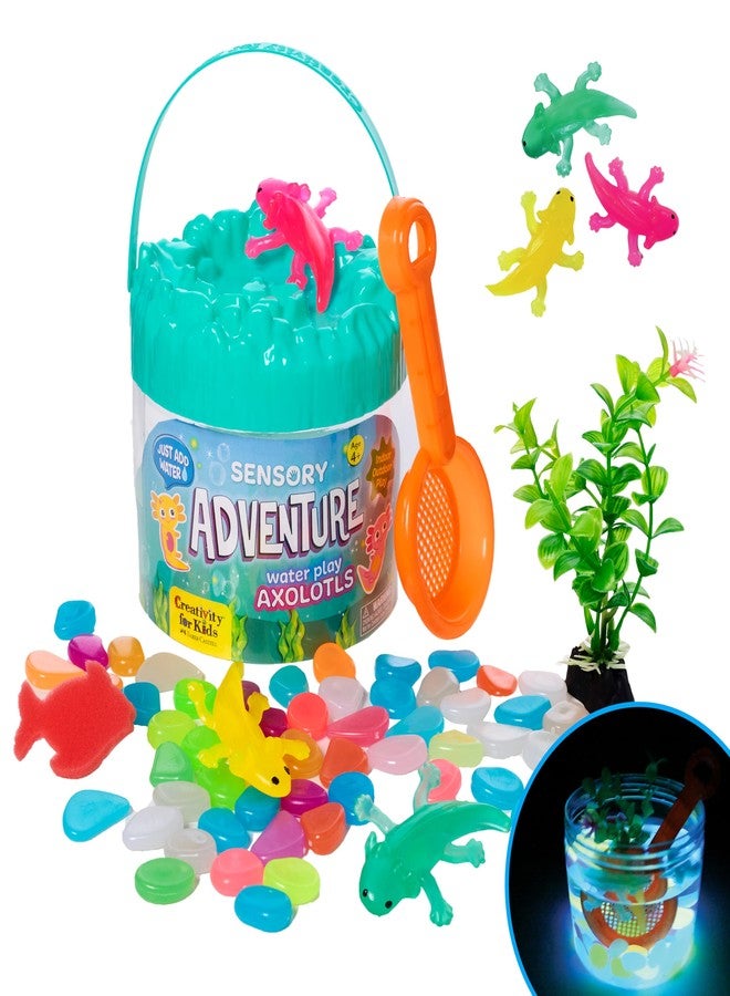 Creativity for Kids Sensory Adventure Axolotls Kit | Dig, Squish & Explore with Sensory Sand & Bug Toys | Scoop, Pinch & Play with Fine Motor Tools | Mess-Free, Screen-Free Activity for Kids (Ages 4+) - Image 1