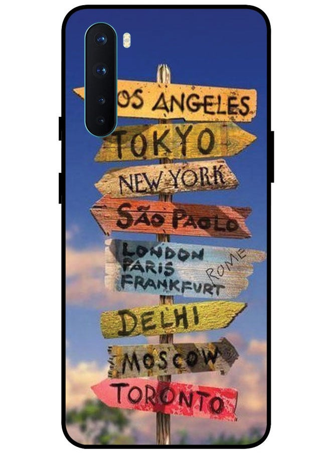 EYE CATCH - Protective Case Cover For OnePlus Nord Smart Series Printed Protective Case Cover for OnePlus Nord Directions - Image 1