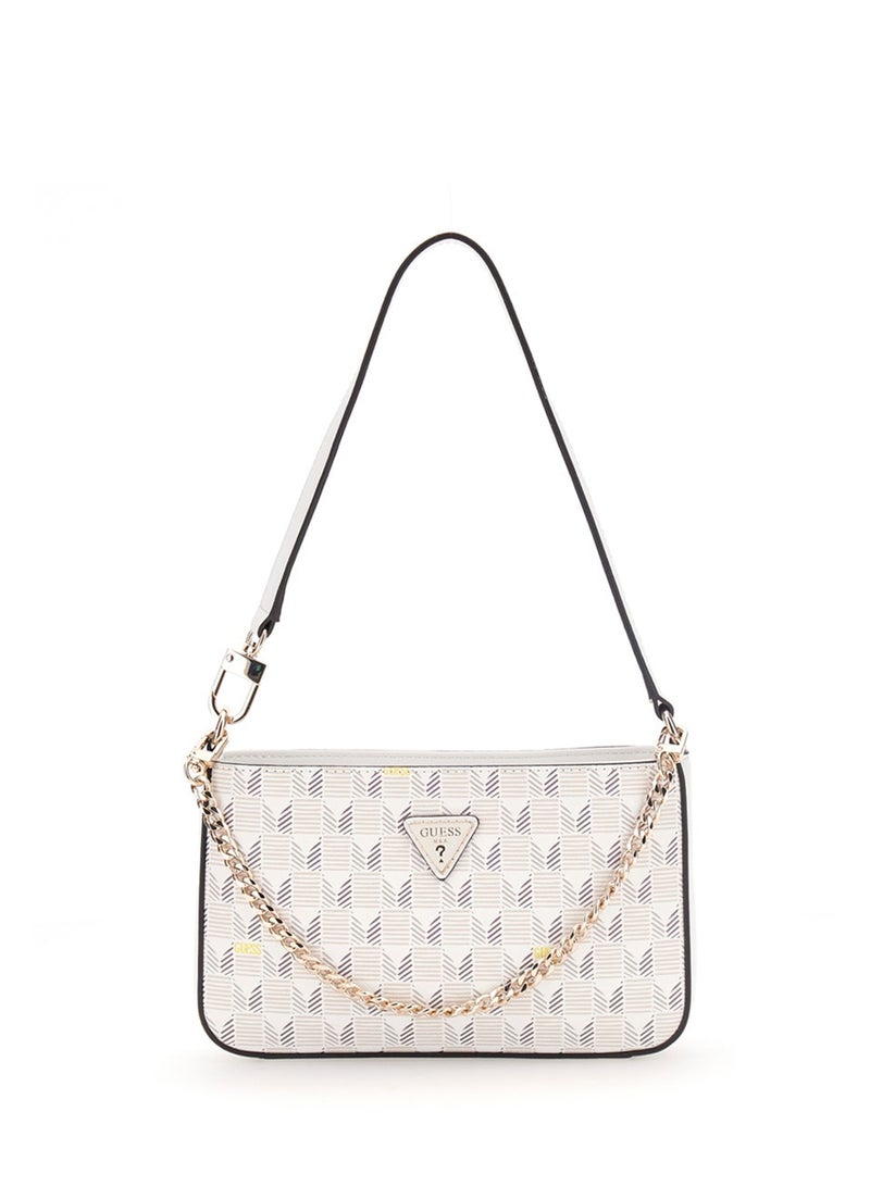 GUESS G Wave II mini top zip shoulder bag - Image 1