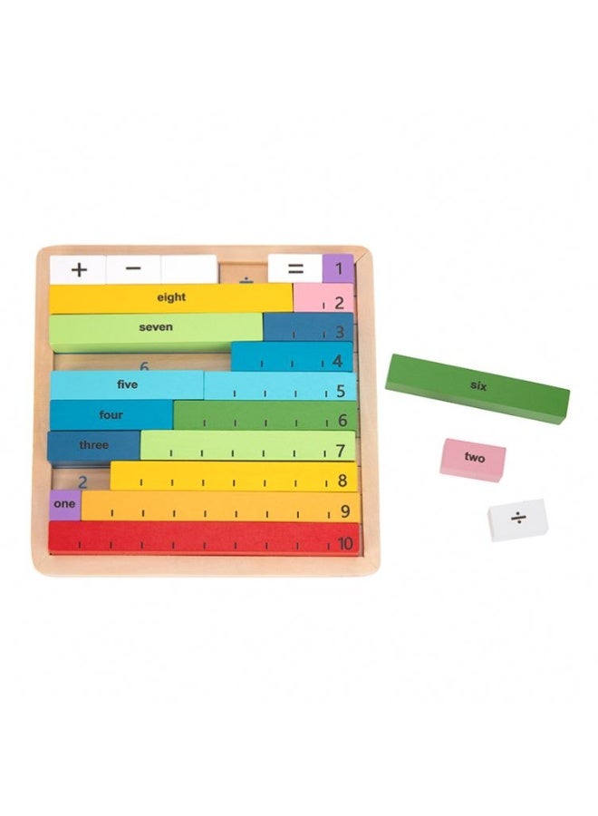 Tooky Toy Wooden Counting Game Board, 24 pcs - Image 1