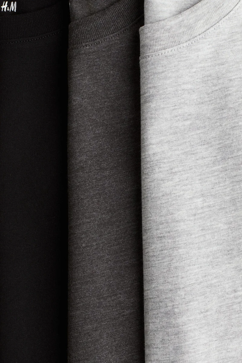 H&M 3-pack T-shirts