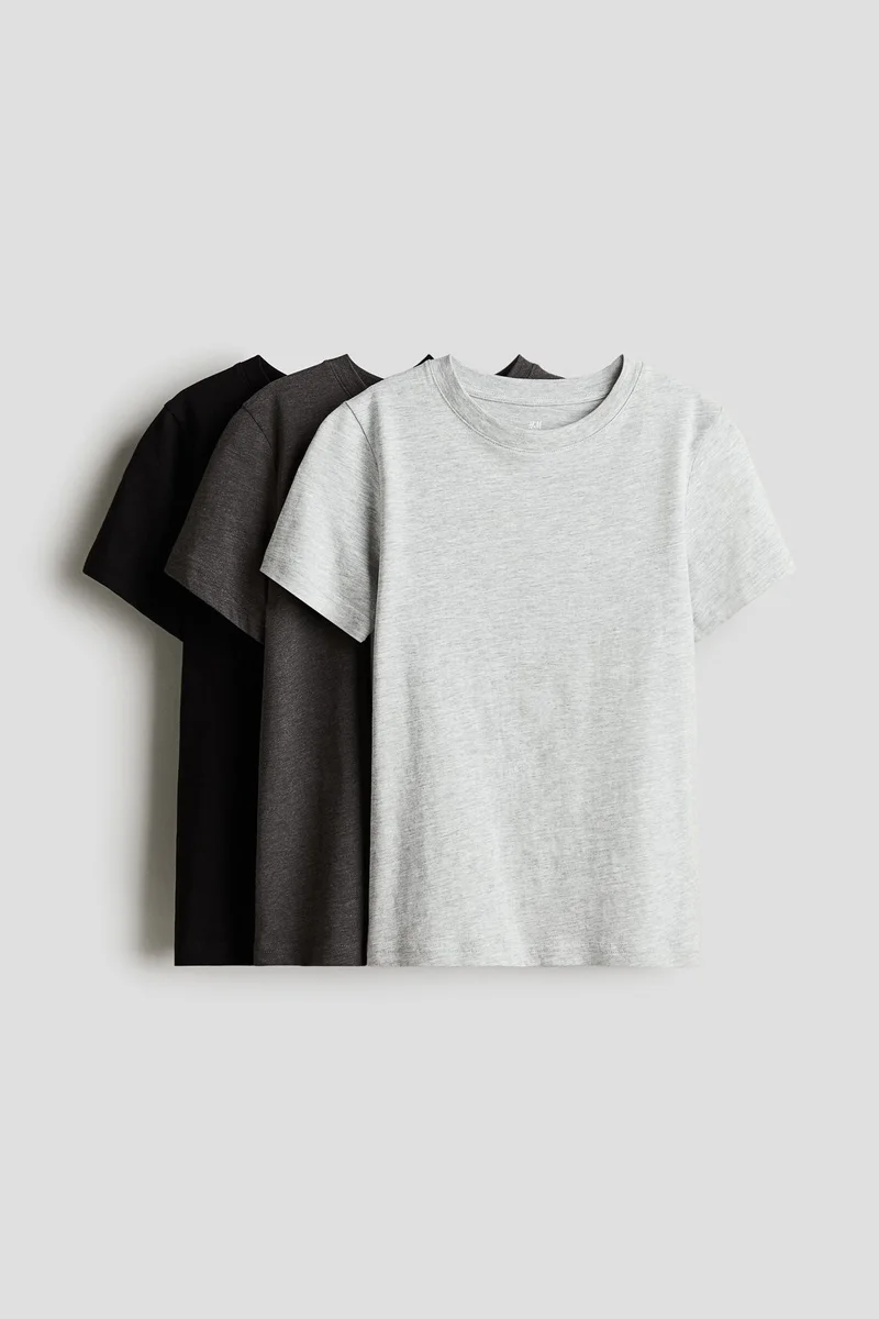 H&M 3-pack T-shirts