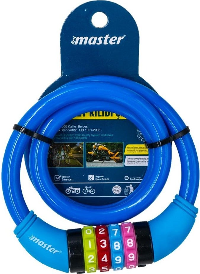 Master 500950 Combination Bike Lock 12MM x 80CM  - Image 2