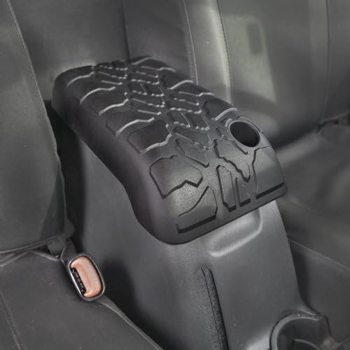 Boomerang® Tire Tread Armpad™ for Jeep Wrangler TJ (2001-2006) - Center Console Armrest Cover - Image 2