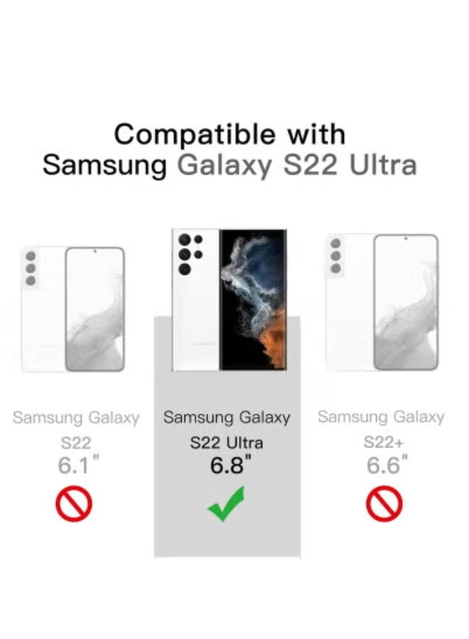 Samsung Galaxy S22 Ultra Case Cover Compatible with MagSafe – Slim, Thin Magnetic Protective Cover for 6.8‑inch Model – Shock‑Absorbing, Lightweight & Durable | Precise Cutouts for Easy Access | Stylish Grip in Black & Transparent Options - Image 5