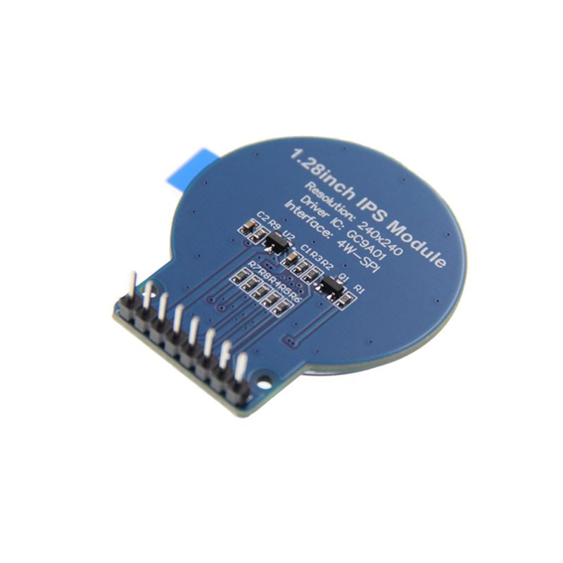 شاشة عرض IPS كاملة الرؤية مقاس 1.28 بوصة، شاشة TFT LCD، منفذ تسلسلي SPI، شاشة دائرية بدقة 240 × 240 بكسل، وحدة شاشة ملونة - Image 4