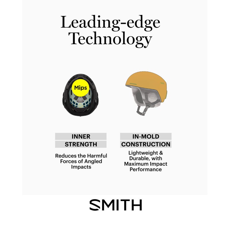 SMITH Glide Jr. Helmet â€“ Youth Snowsports Helmet with MIPS Technology â€“ Lightweight Protection for Kids for Skiing & Snowboarding â€“ Vivid Pink Hearts, Youth Medium - Image 2