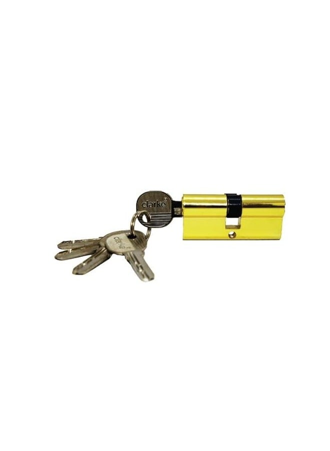 Clarke Brass Lock Cylinder 70 mm GP – Durable, Corrosion-Resistant, Secure Mechanism, Elegant Finish – Heavy‑Duty Door Locking Solution