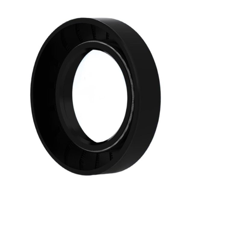 ختم زيت هيكل مطاطي بشفة مزدوجة مقاس 35x52x7 M6 للمحور الدوار - Image 1