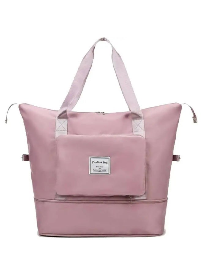 شنطة سفر دفل إير سوبريم نايلون مقاومة للماء - زهري - Image 1