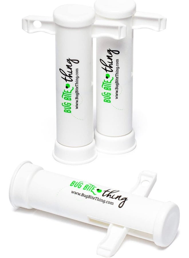 BUG BITE THING Suction Tool, Poison Remover (White/Pack of 3) - Image 1