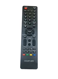ATC Universal Infrared Tv Remote Control Black For Smart Atc Tvs 