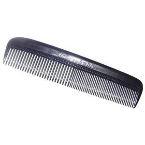 CLIPPERMATE Soft 'N Style 5" Coarse Fine Pocket Comb - Set of 5, Black, Unbreakable, Made in USA - Image 2