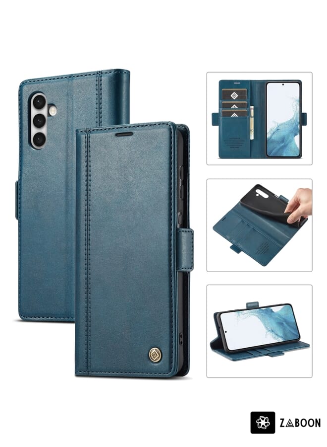 Zaboon Protective Case For Samsung Galaxy S23 5G LC.IMEEKE PU + TPU Skin-friendly Feeling Leather - Image 1