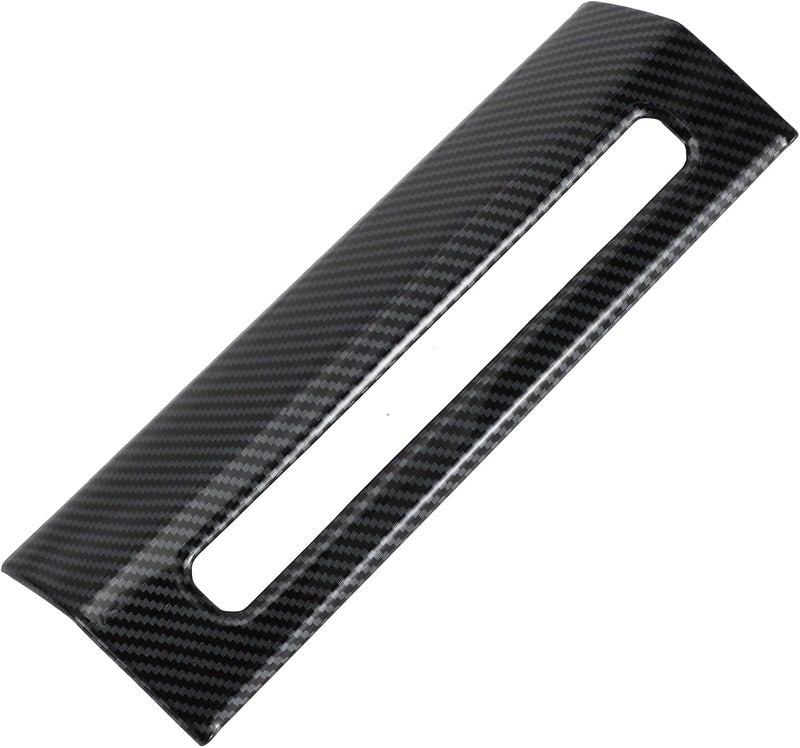 REPAIROCK Emergency Light Switch Panel Trim for Ford F-150 2015-2020 - Carbon Fiber ABS Black - Image 1