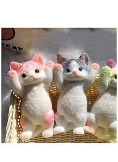 Rally 20cm Squeezeable Silicone Cat Toy - Stress and Anxiety Relief, Soft Mochi Anti-Stress Toy for Adults and Kids, Multiple Colors (Randomly Selected)  - Image 1