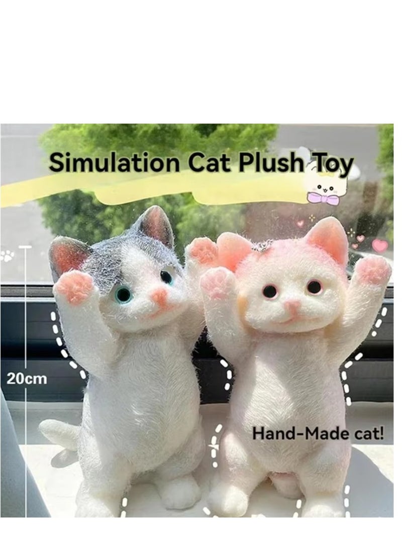 Rally 20cm Squeezeable Silicone Cat Toy - Stress and Anxiety Relief, Soft Mochi Anti-Stress Toy for Adults and Kids, Multiple Colors (Randomly Selected)  - Image 5
