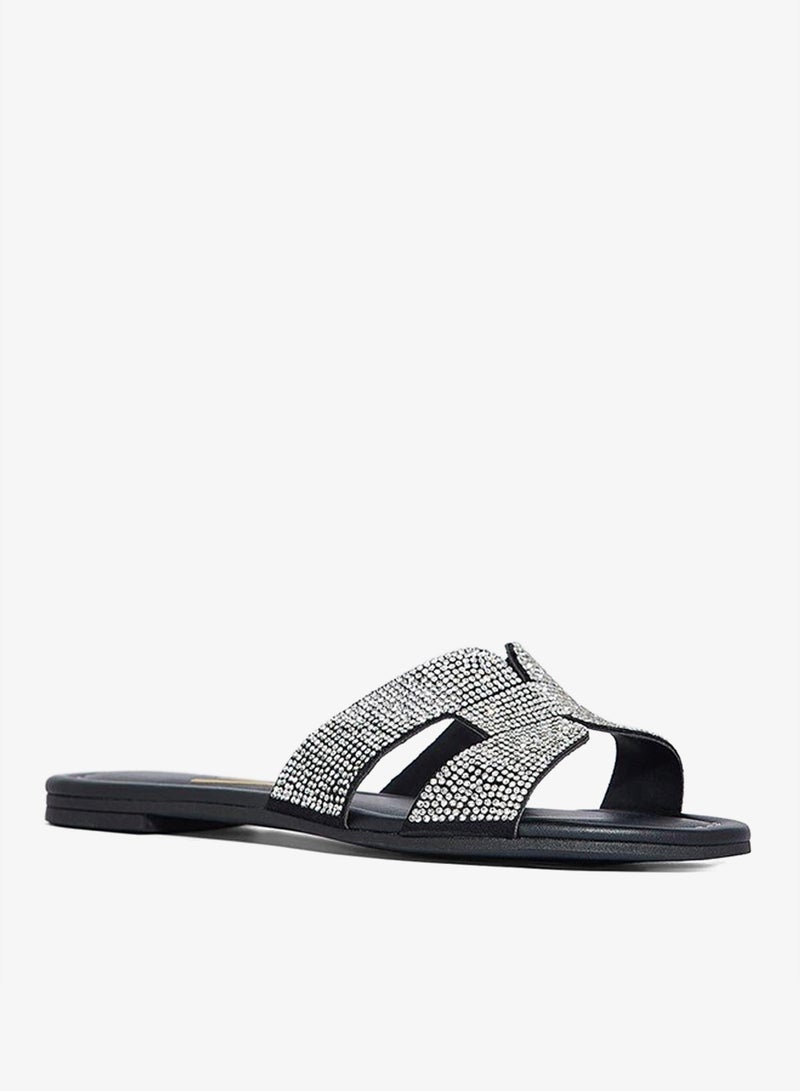 فيزانو صنادل مسطحة للنساء - صنادل مسطحة أنيقة ونعال مسطحة مريحة للسيدات - Image 2