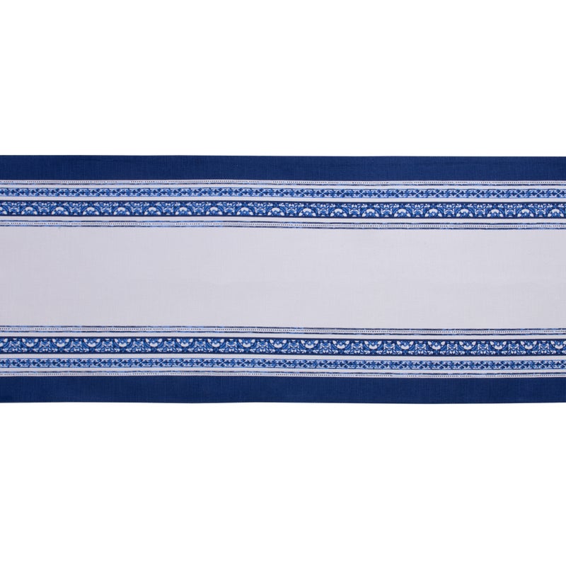 Design Imports Dii Porto Stripe Print Table Runner 14X72 - Image 2