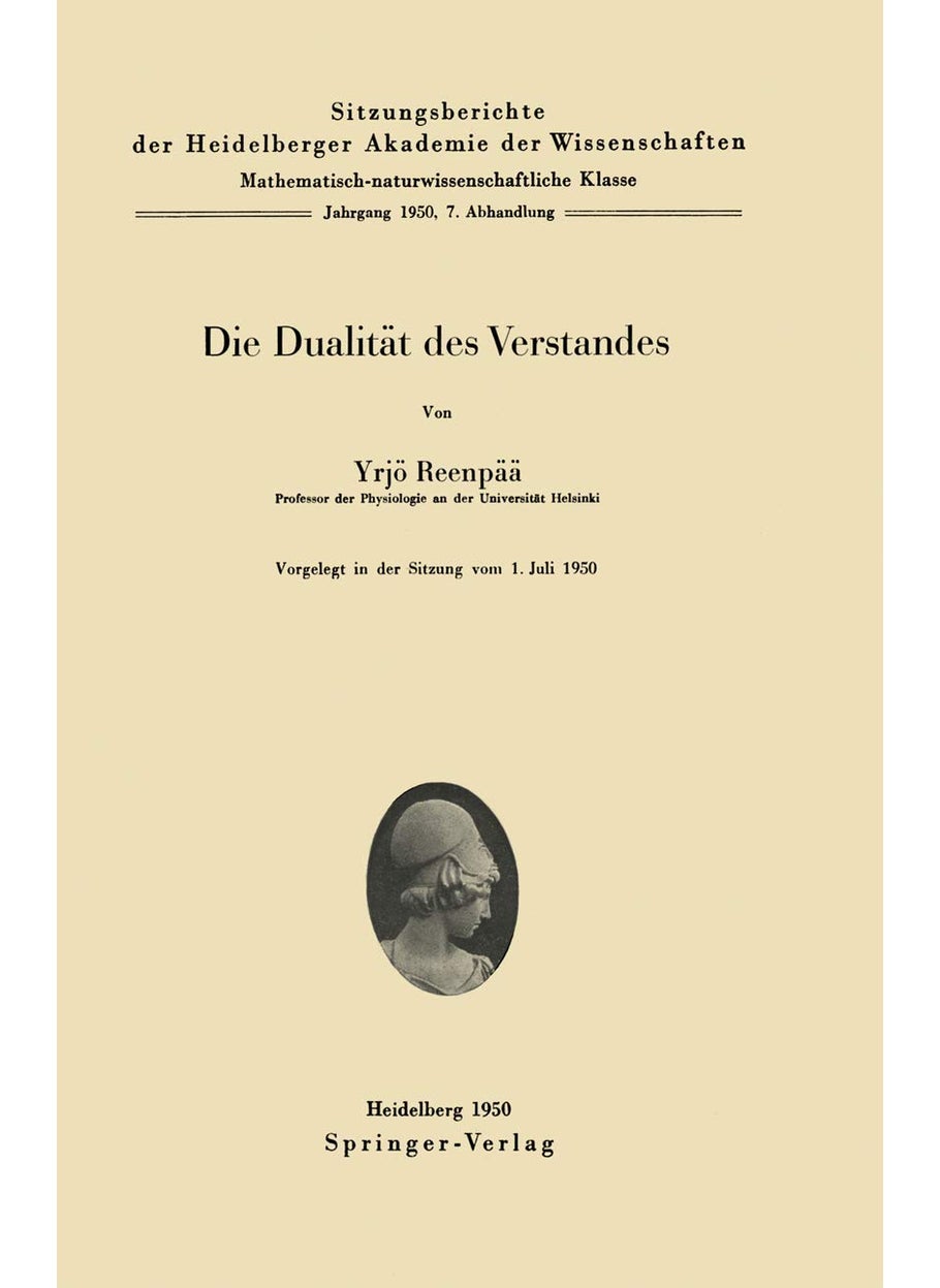 Springer Die Dualitat Des Verstandes 