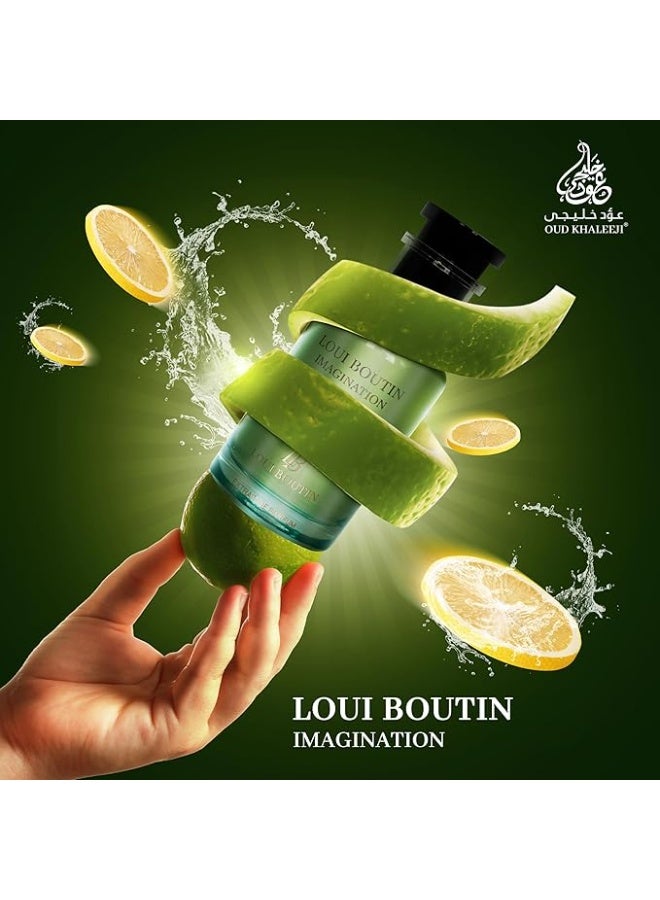 Oud Khaleeji LOUI BOUTIN IMAGINATION EDP 100ml Perfume - A Creative Olfactory Masterpiece of Elegance, Intrigue, and Captivating Fragrance - Image 3