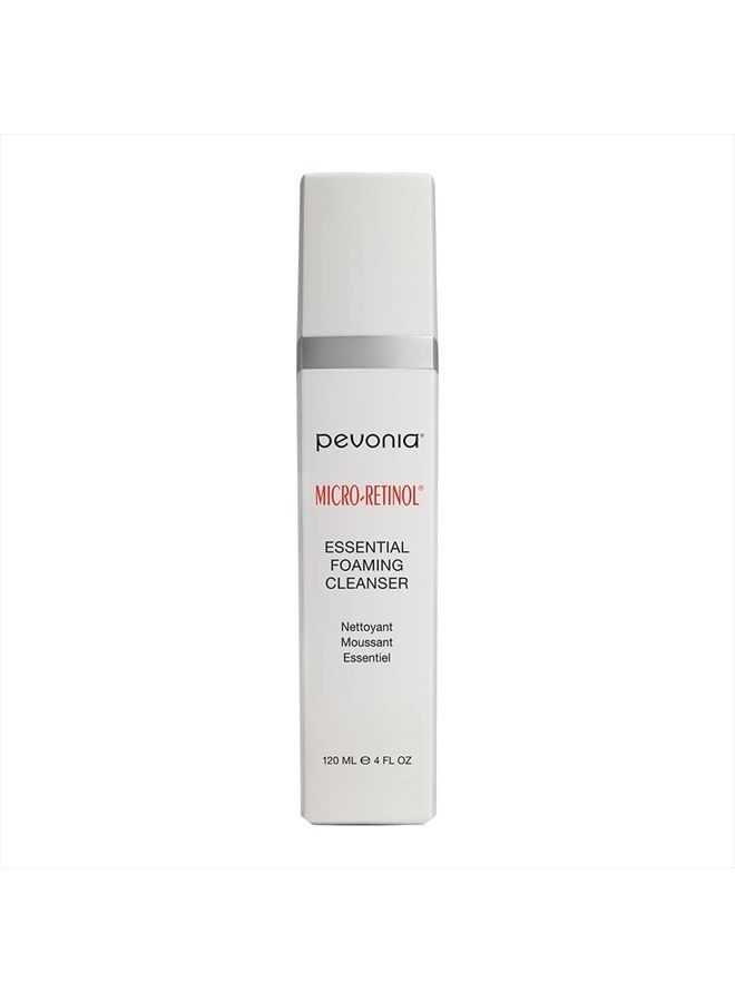 Pevonia Micro-Retinol Essential Foaming Cleanser, 4 Fl Oz