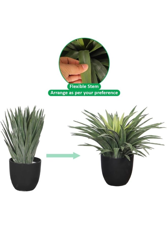 Nearly Natural Yucca Plant, 30cm Lifelike Artificial Plants with Pots, Maintenance-Free, UV Resistant Green Leaves, Lifelike Faux Indoor Plants, Sturdy & Realistic Fake Plants for Garden Decor - pzsku/Z00C686E01990F2EA973CZ/45/_/1727279710/94b0db36-47c5-42e7-a863-6b68167f071e