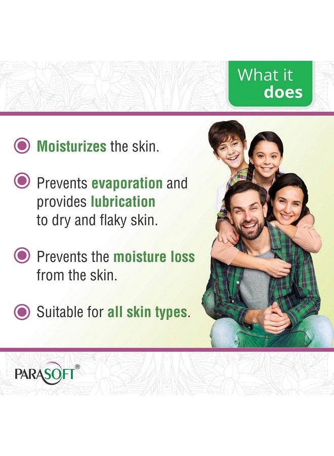 Parasoft Moisturising Daily Skin Nourishing Bathing Bar Soap with Goodness of Aloe Vera, Glycerine & Vitamin E For Dry Skin, Paraben Free Body Cleansing Soap -100gm(Pack of 10) - Image 5
