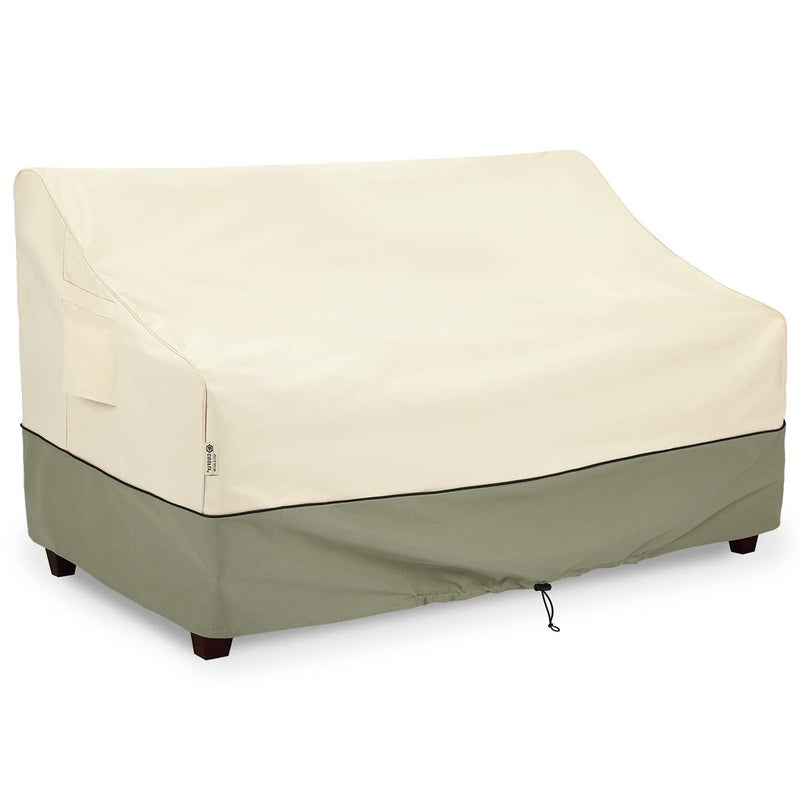 COSFLY Patio Furniture Covers Waterproof Outdoor 3Seater Sofa Cover Heavy Duty Fits up to 79W x 38D x 35H inches