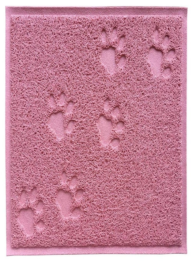 دي ام سجادة DM لالتقاط فضلات صندوق فضلات القطط، سجادة للتحكم في تناثر فضلات القطط، 16 × 12 بوصة، أولدروز