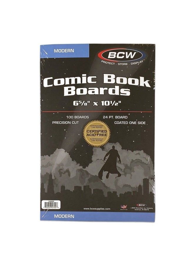 BCW Cw Current Comic Bags And Modern Backing Boards 100 Ct - Image 3