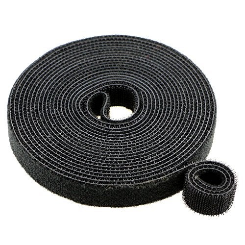 Pasow Fastening Tape Cable Tie Double Side Nylon Power Wire Management 3/4Inch 1 Roll Hook (5 Yards, Style 1) - Image 3