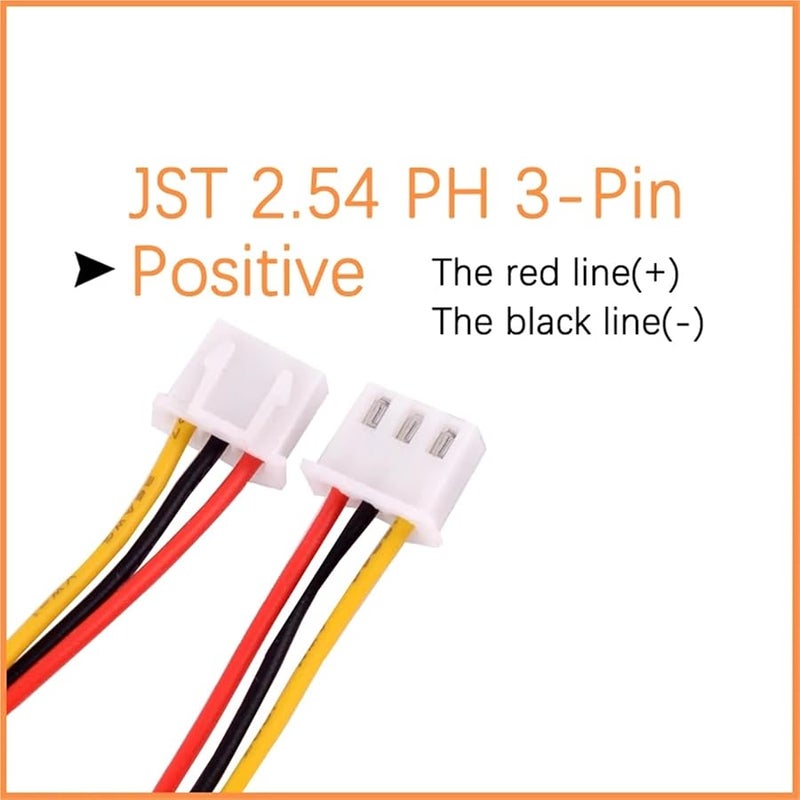 بطارية ليثيوم أيون قابلة لإعادة الشحن 3.7 فولت 2300 مللي أمبير ساعة، موصل 2.54 ملم 3 دبابيس - Image 3