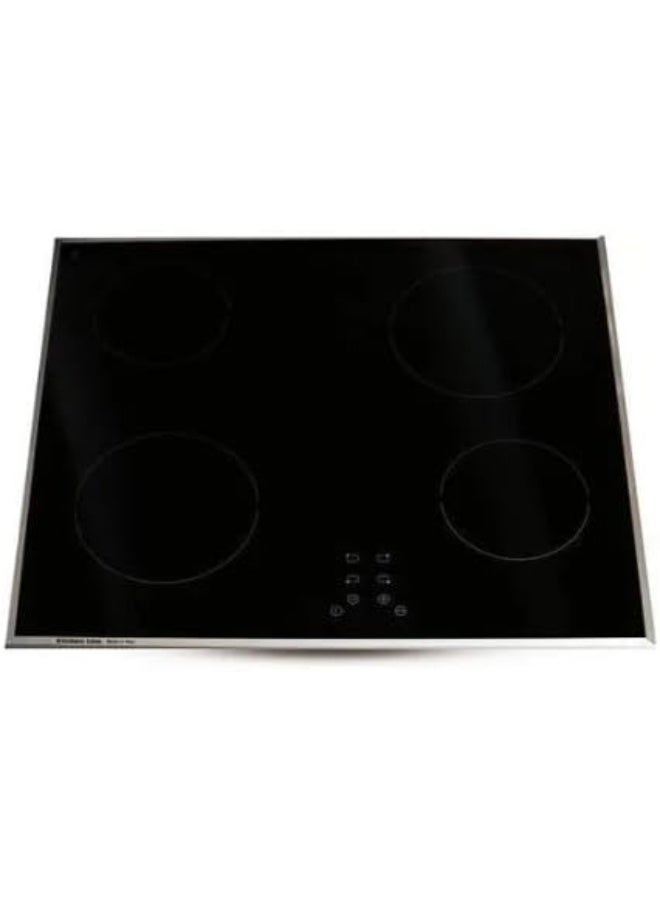 Kitchen Line Built-in Electric Hob 4 Burners 60 cm Black