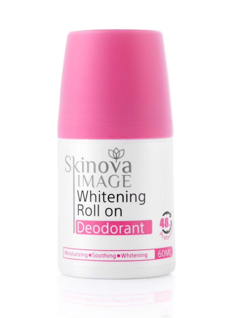 Skinova Image Roll On Whitening Deodorant Cotton Candy 60 ML - Packaging May Vary - Image 1