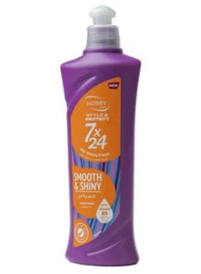 Hobby Smooth and Shiny Styling Hair Cream 250 ml - Image 2
