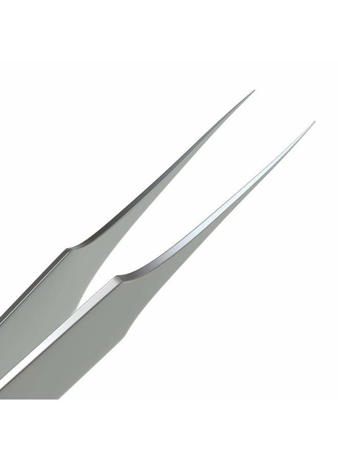 Tweezees Precision Stainless Steel Tweezers | Professional Slant Tip & Splinter Tip Tweezer | Extra Sharp Hair Removal Tool | For Eyebrow Shaping - Image 3