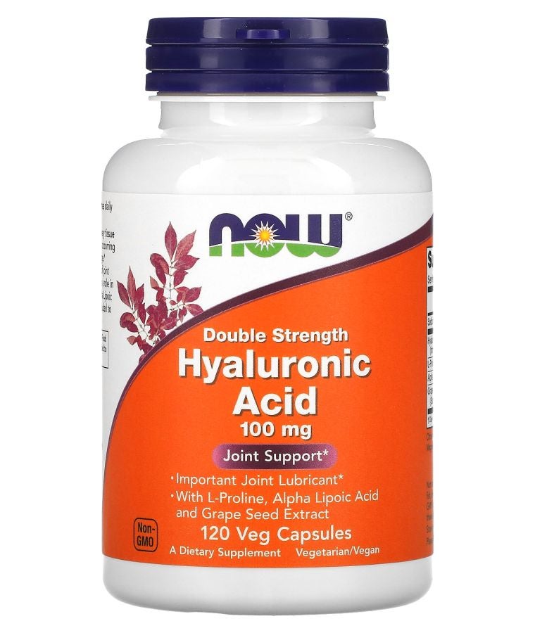 Hyaluronic Acid 100 mg 120 Veg Capsules