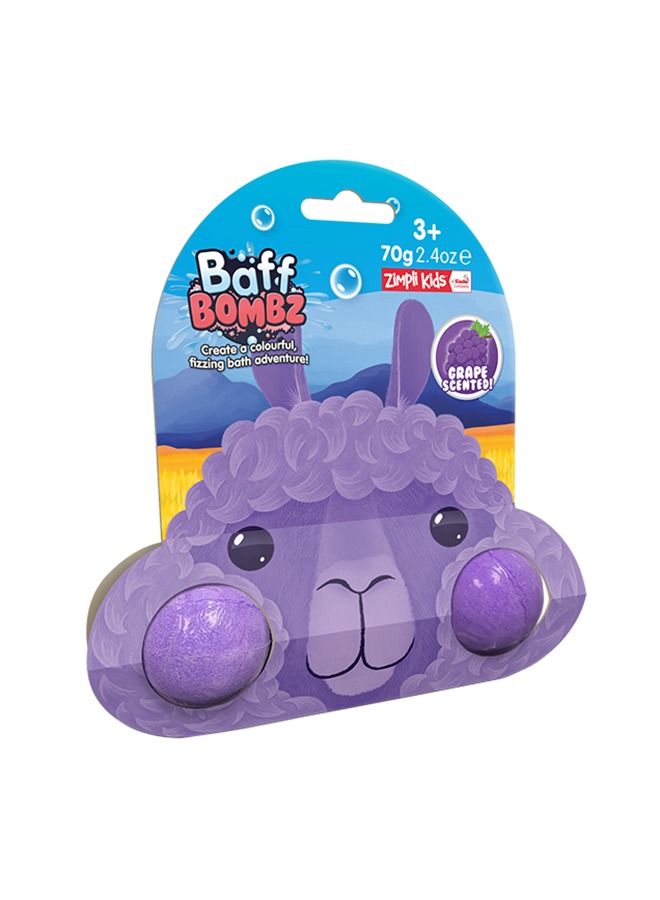 Zimpli Kids Baff Bombz Llama, 2x35g - Image 1
